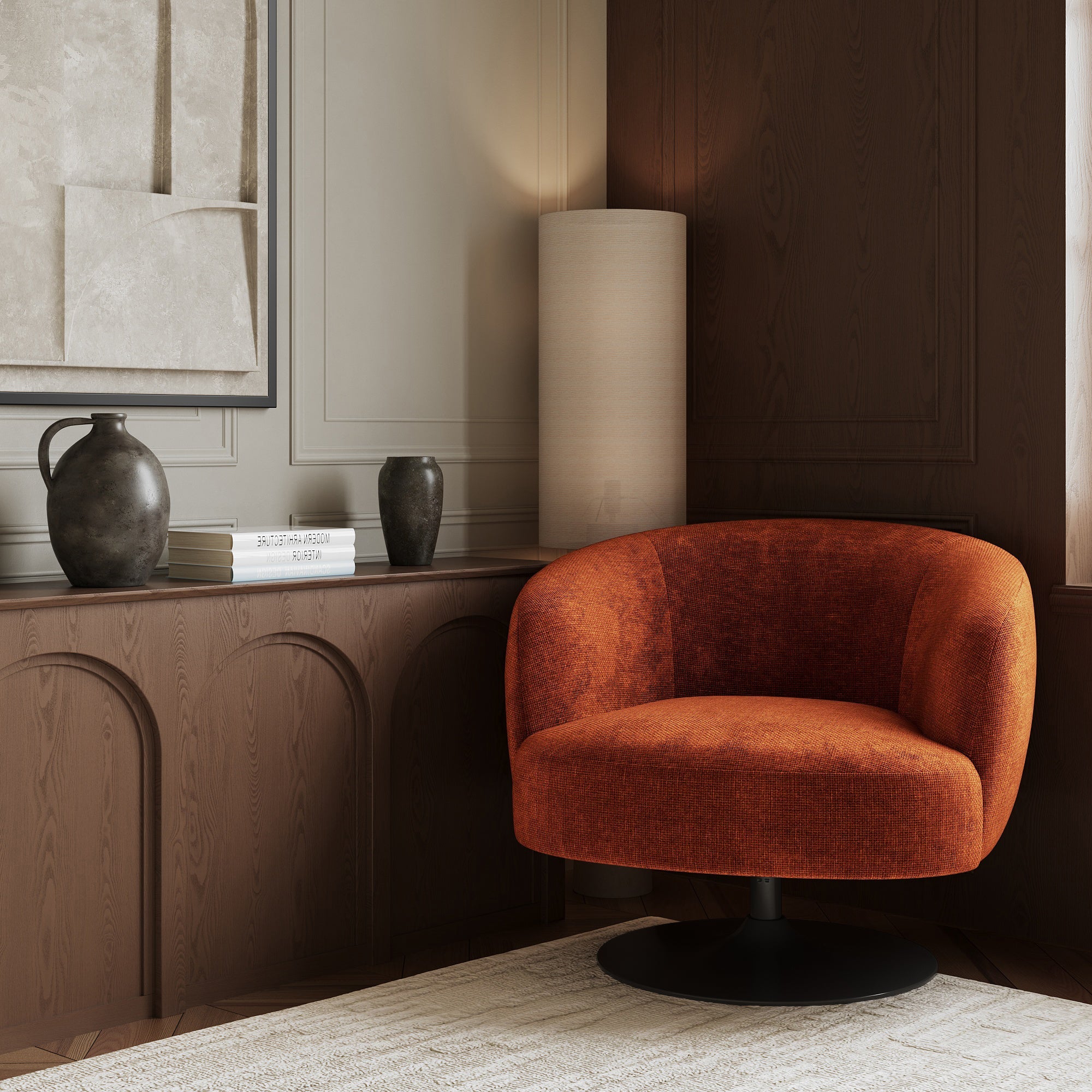 Fauteuil pivotant Oska