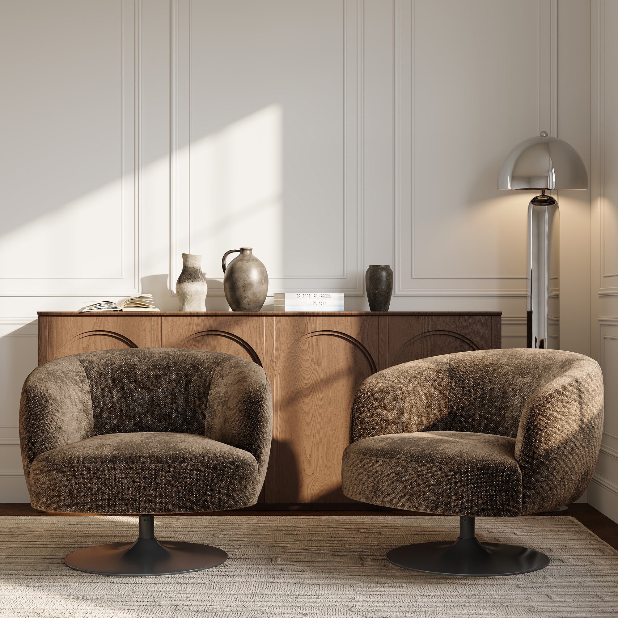 Fauteuil pivotant Oska
