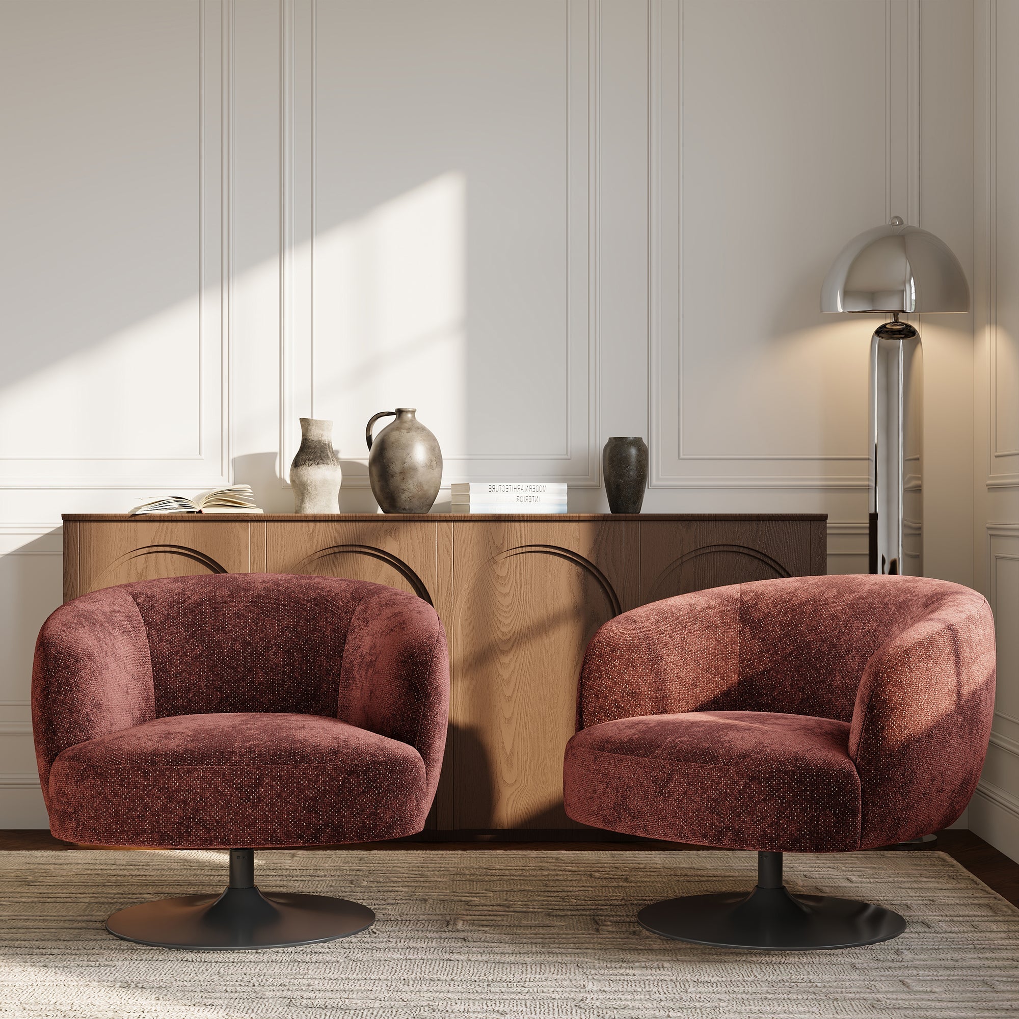Fauteuil pivotant Oska