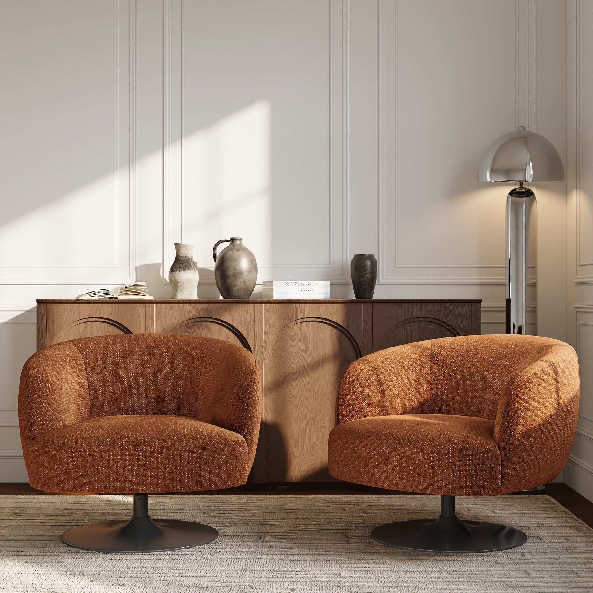 Fauteuil pivotant Oska