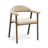 Set di 2 sedie Hudson con gambe in finitura rovere scuro