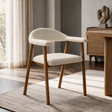 Lot de 2 chaises Hudson pieds chêne