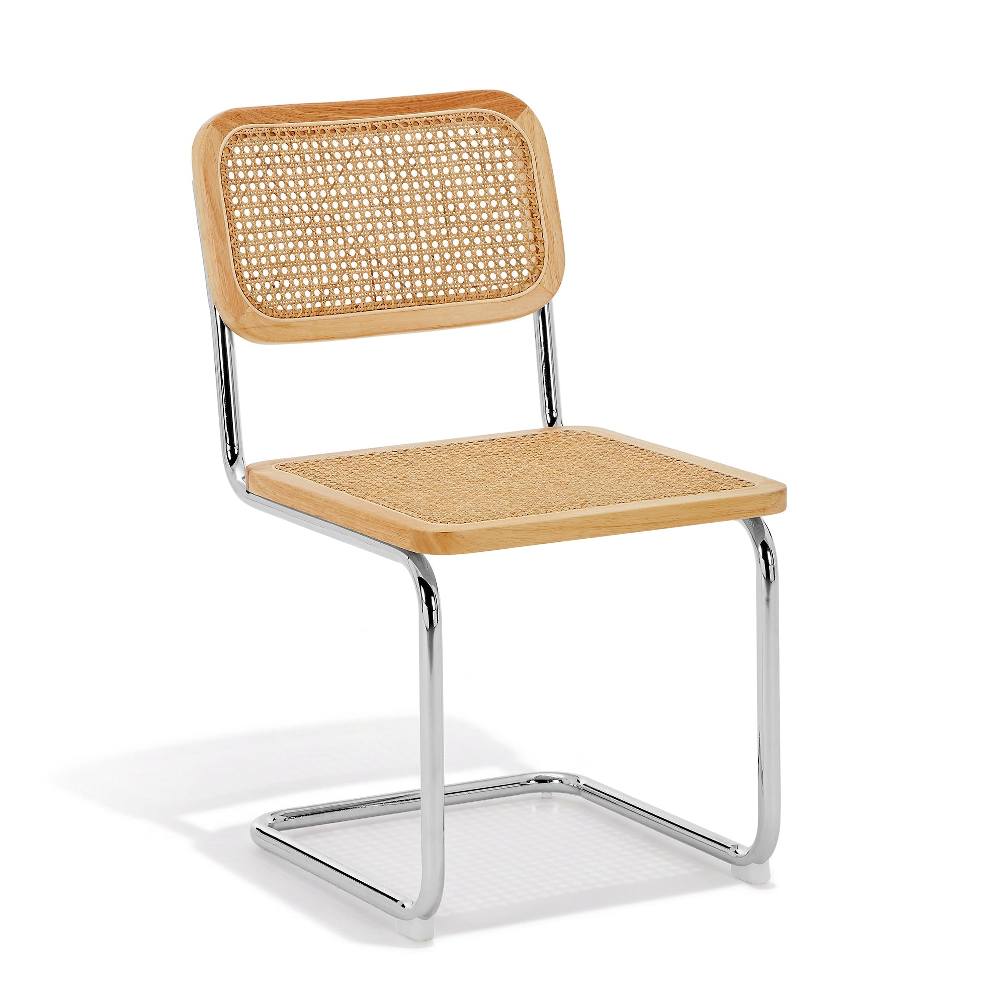 Lot de 2 chaises Brent rotin clair