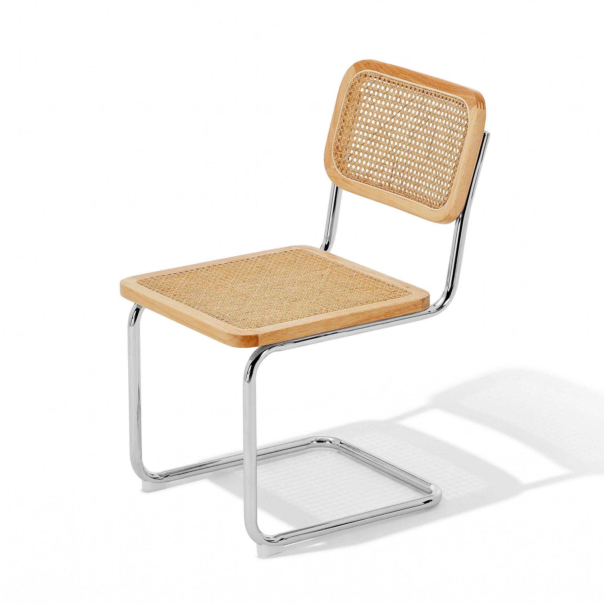 Lot de 2 chaises Brent rotin clair