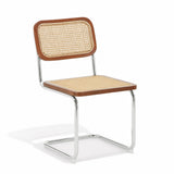 Set di 2 sedie Brent in rattan scuro