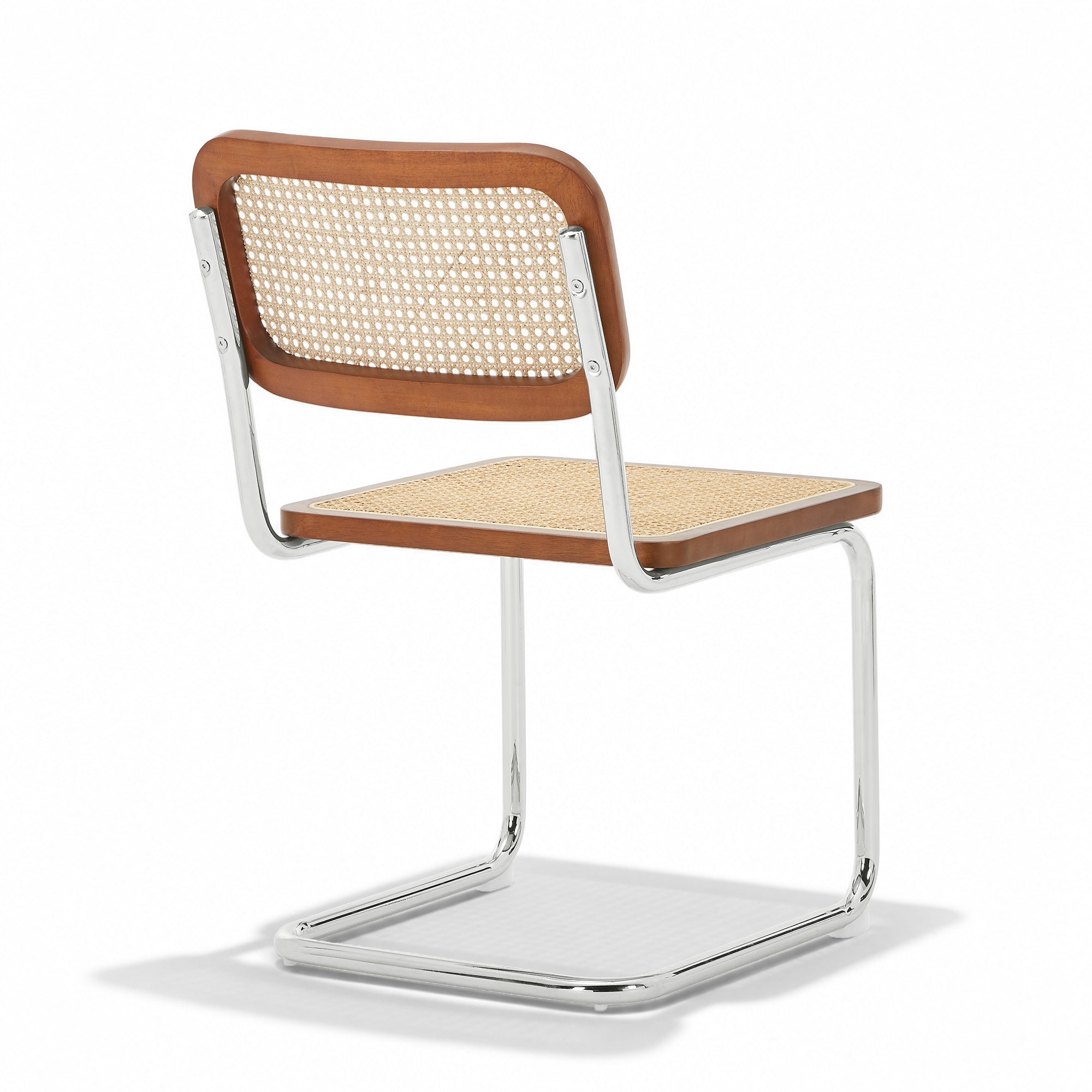 Set di 2 sedie Brent in rattan scuro