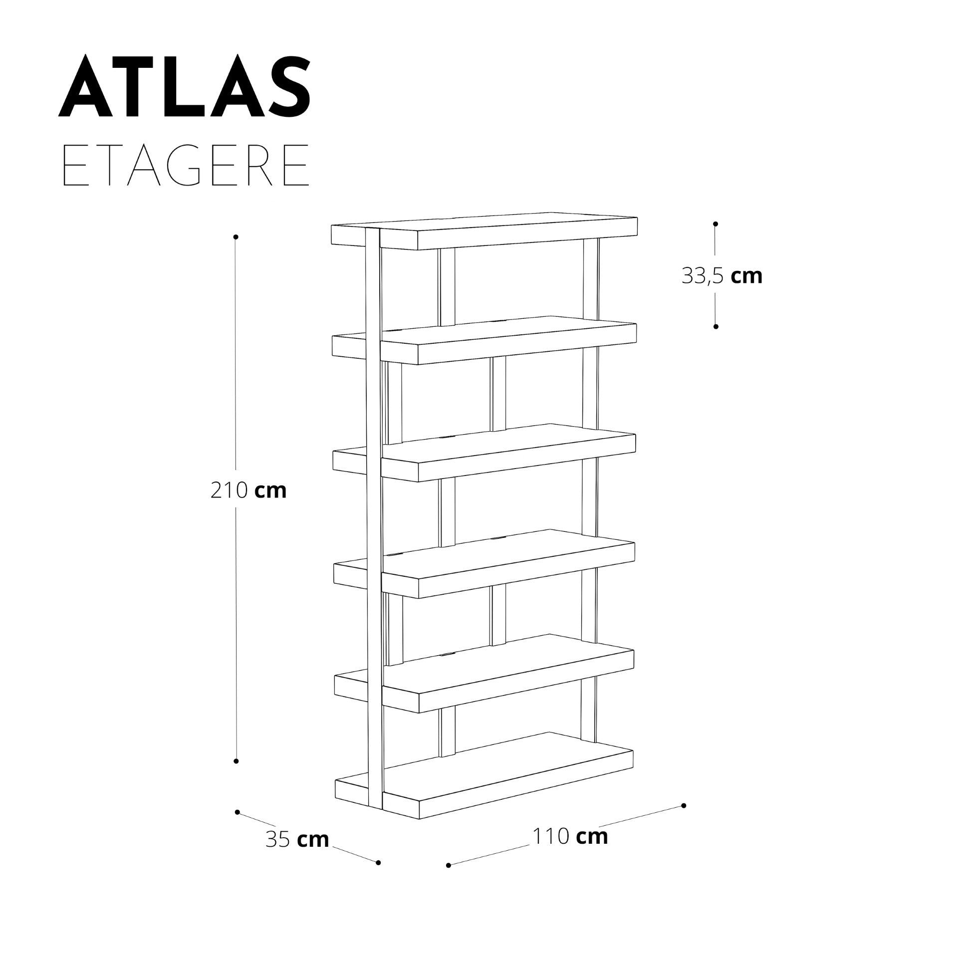 Etagère Atlas