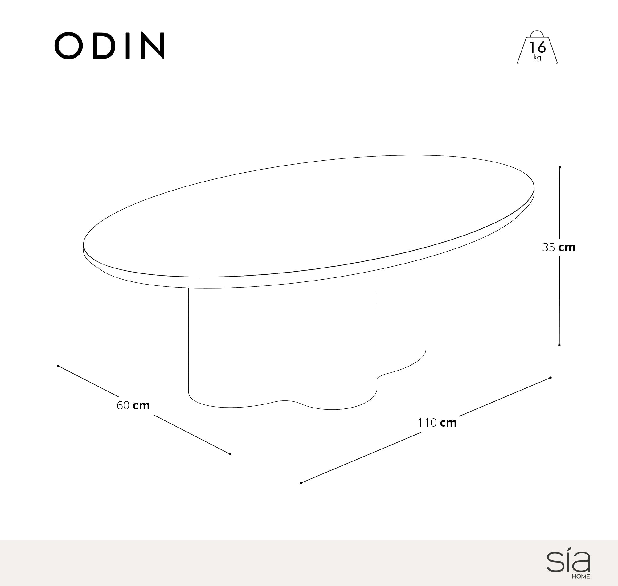 Table basse Odin