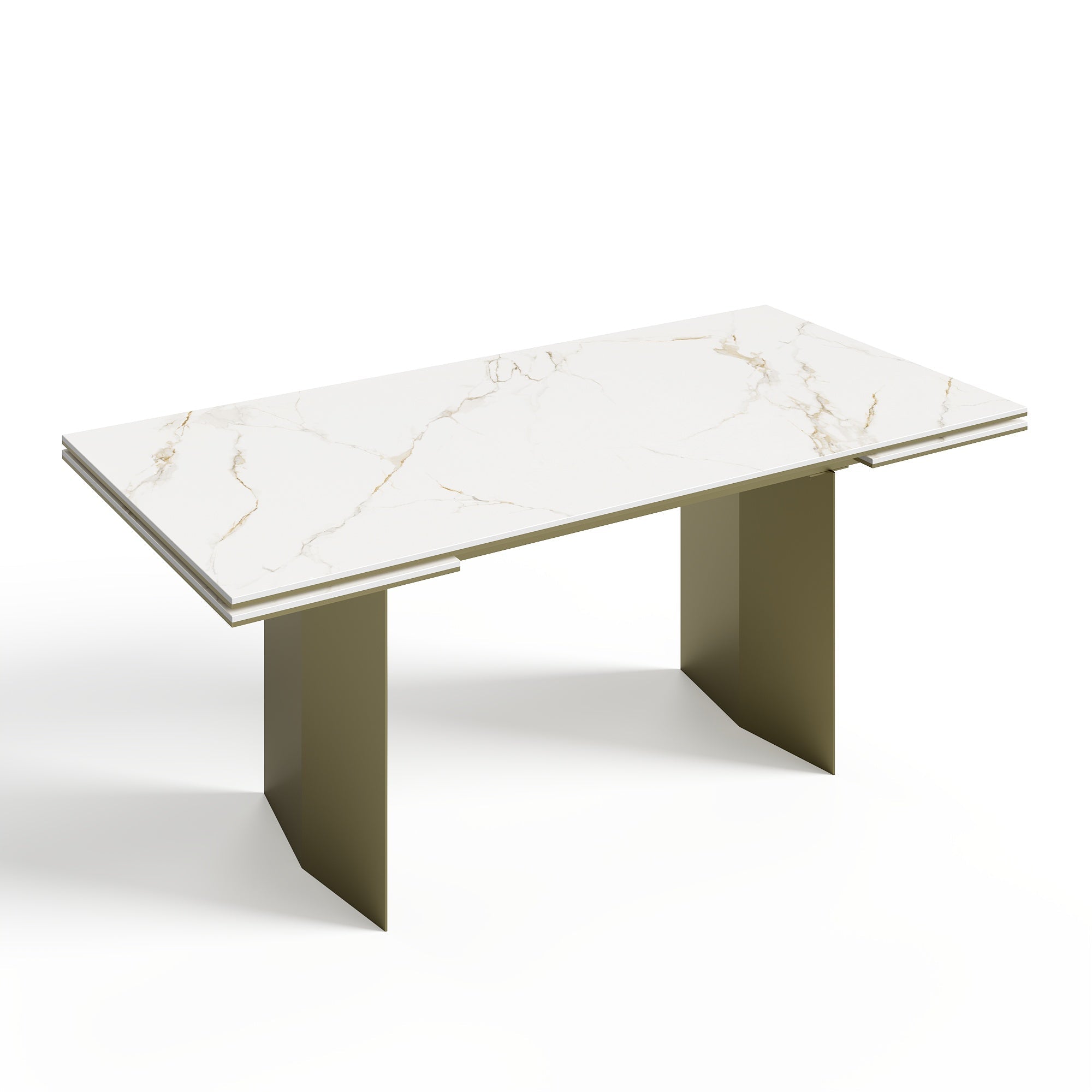 Table à manger extensible Rose