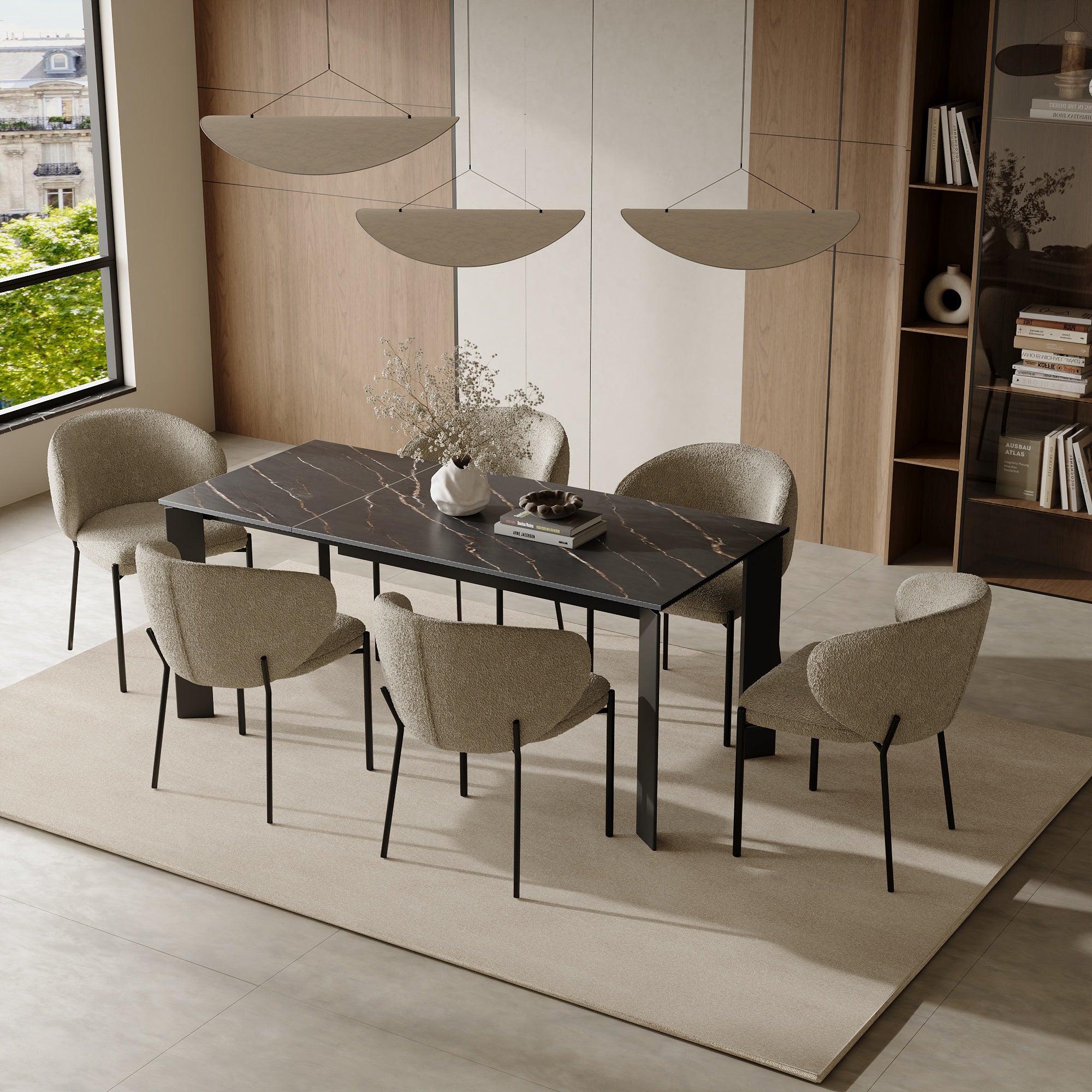 Table à manger extensible Linea