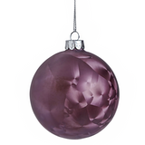 Pallone di Natale in vetro caleidoscopico