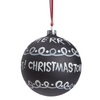 Boule de Noël Graphique Merry Christmas