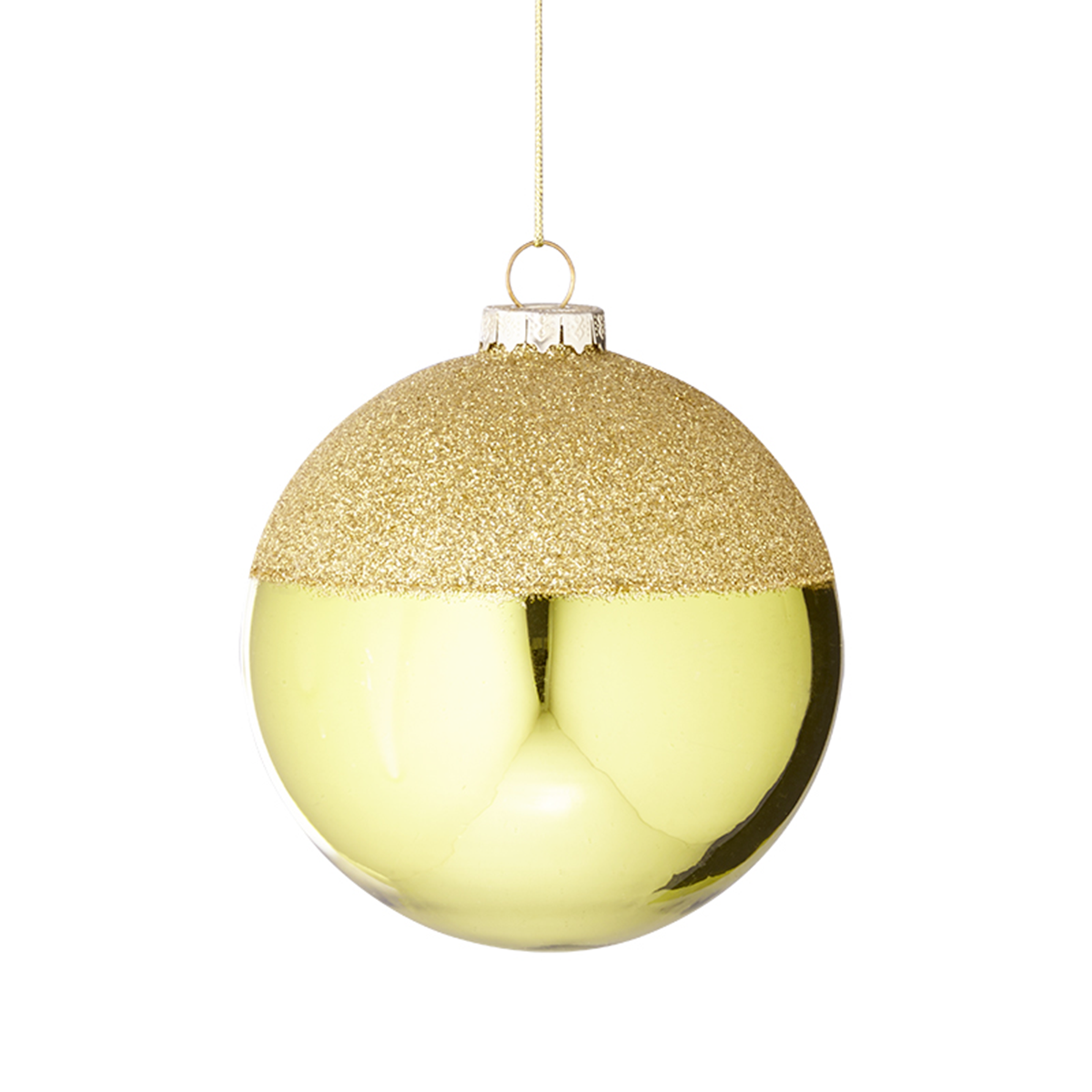 Two-Colored Christmas Ball
