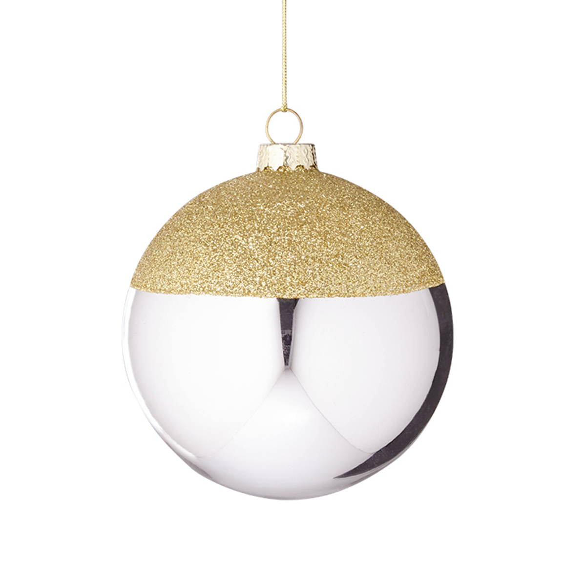 Two-Colored Christmas Ball
