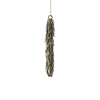 Suspension de Noël Pomme de Pin Métal 13 cm
