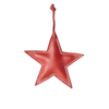 Adorno colgante de estrella en cuero NOEL