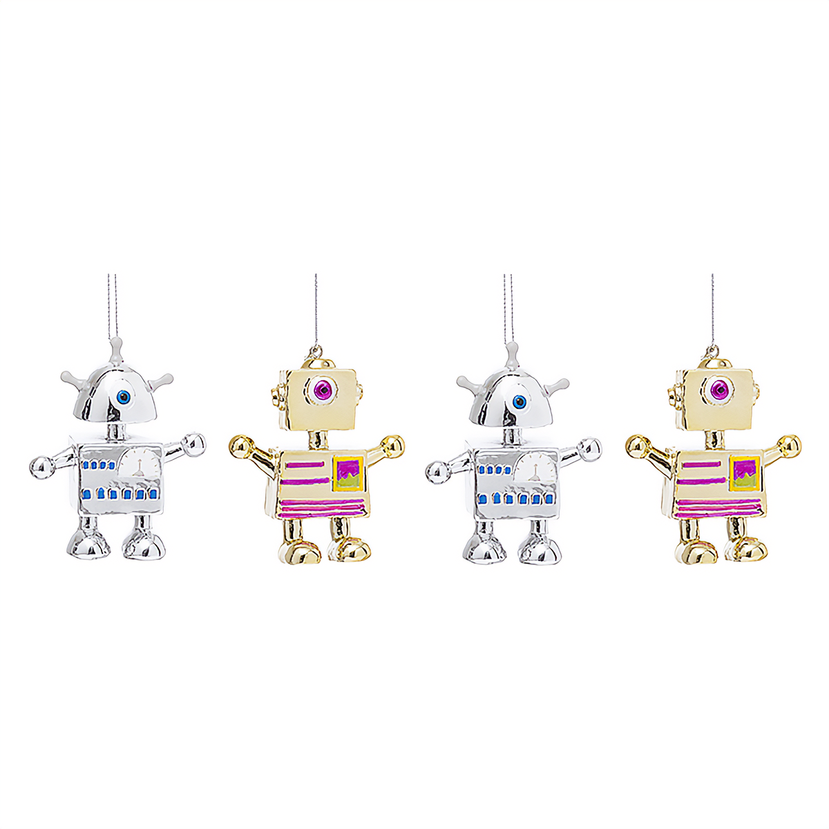 Suspensions de Noël Pop Robots