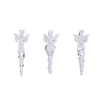 3 suspensiones de hadas transparentes